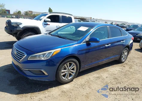 2016 Hyundai Sonata Se из США, поврежденный, VIN 5NPE24AF6GH324139
